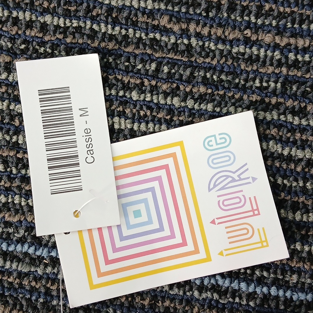 NWT LuLaRoe Neon Geometric Cassie Pencil Skirt - Picture 4 of 6